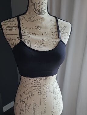 Black Racerback Bralette